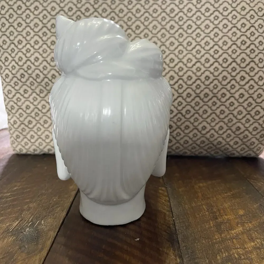 Vintage Japanese Porcelain Bust 5.5”